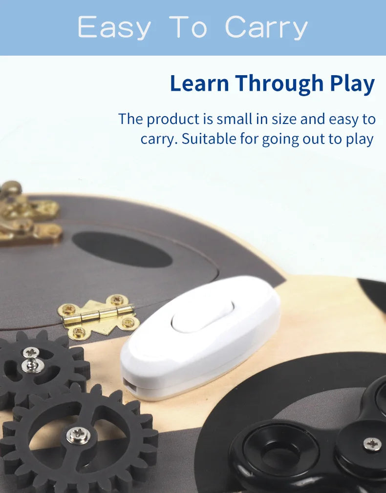 Монтессори-панель “Гоночная Машина”