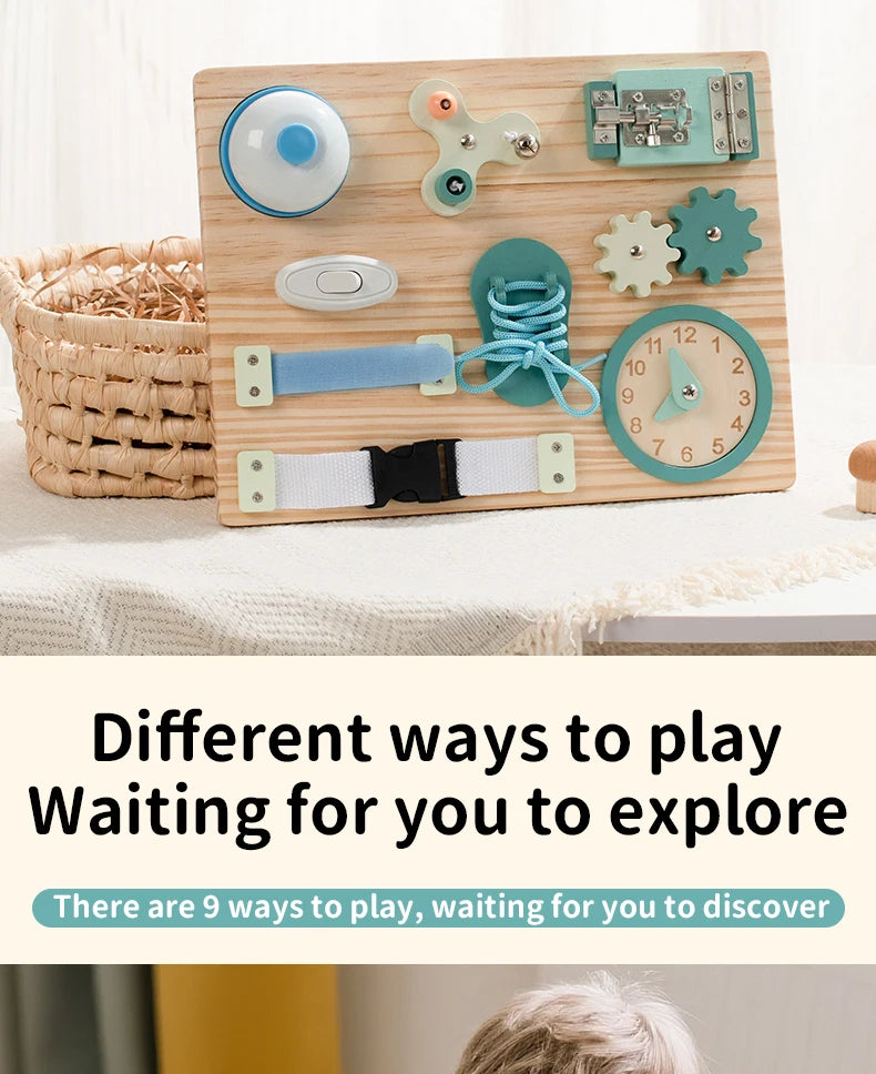 Монтессори-доска “Домашние дела”