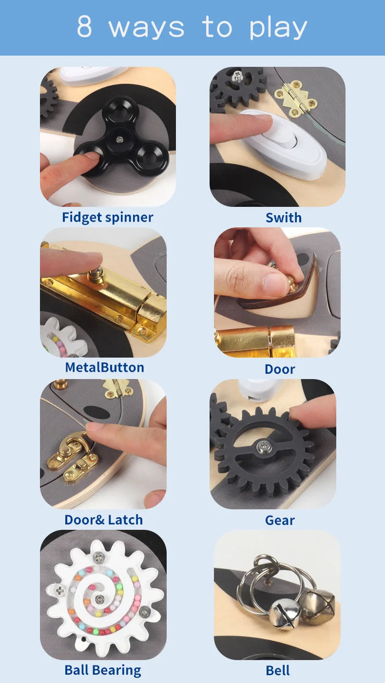 Монтессори-панель “Гоночная Машина”