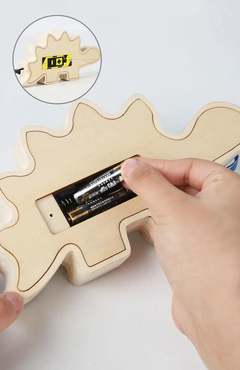 Монтессори-панель “Дино-Гир”