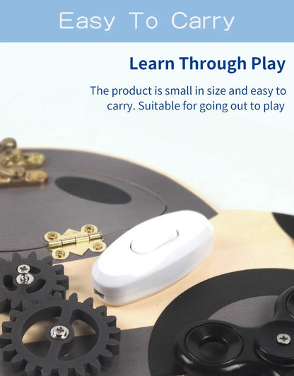 Монтессори-панель “Гоночная Машина”