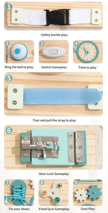 Монтессори-доска “Домашние дела”